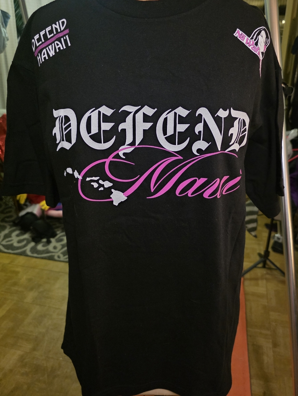 Defend Maui/ Wahine Toa Defend Maui Collab Tshirt Sz M New No Tags